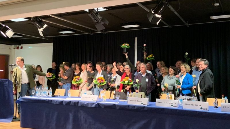 Aufstellungsversammlung der UWG