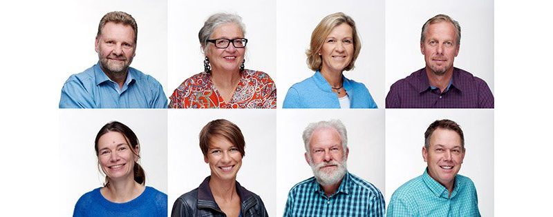 Der neue Gemeinderat mit Bürgermeister der UWG in Gröbenzell von 2020-2026