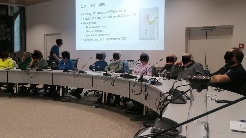 voller Erfolg- das diesjährige Vereinsgespräch