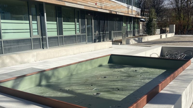 Bald ist er wieder zurück im Ortszentrum…