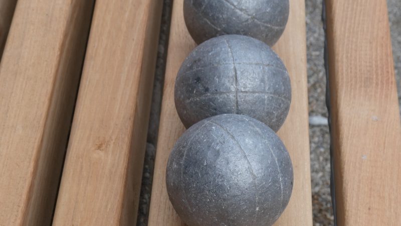 Boulebahn vor dem Rathaus wird eingeweiht