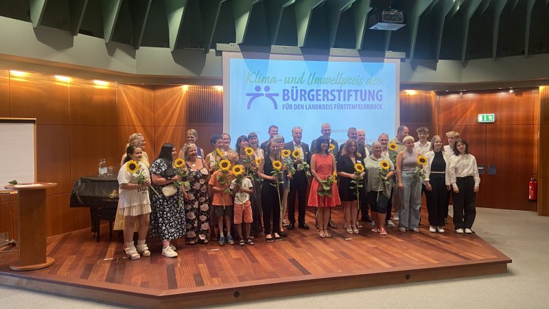 ‚Ableger‘ erhält den Klima- und Umweltpreis der Bürgerstiftung FFB