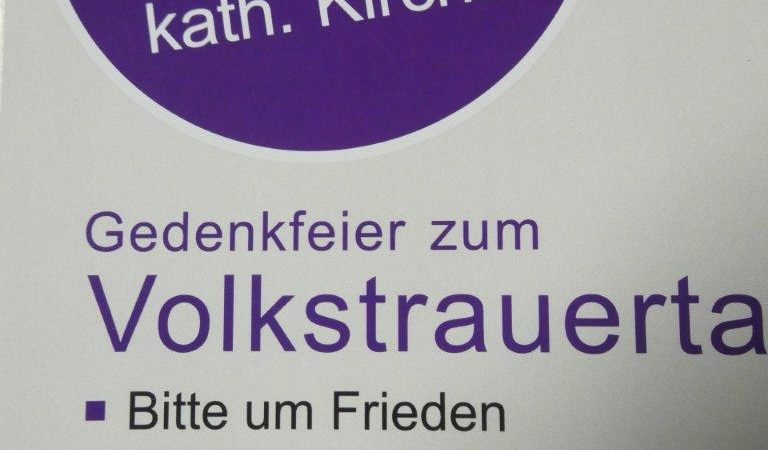 Volkstrauertag am 16.11.24