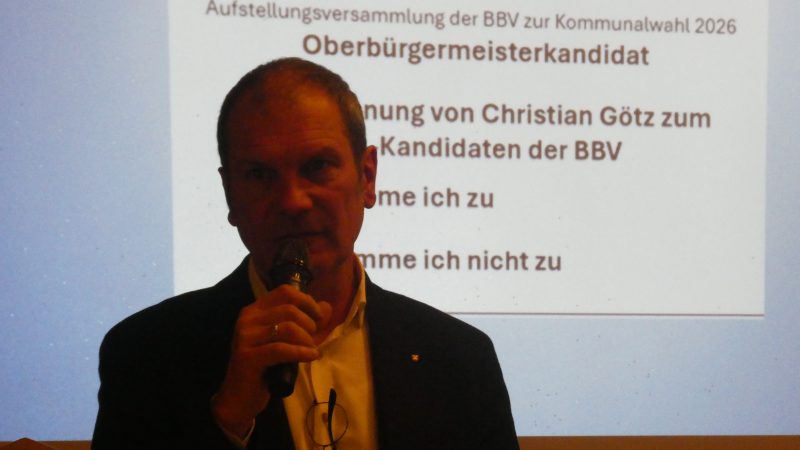 Eine starke Liste für die Stadt FFB und für den Kreistag- die BBV