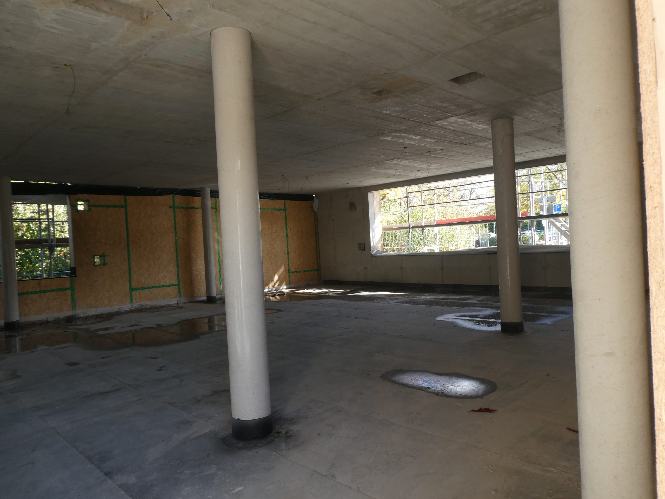 Richtfest des Erweiterungsbaus des Gröbenzeller Gymnasiums