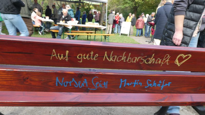 Auf eine (weiterhin) gute Nachbarschaft