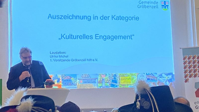 Ehrung für herausragendes Ehrenamt in Gröbenzell