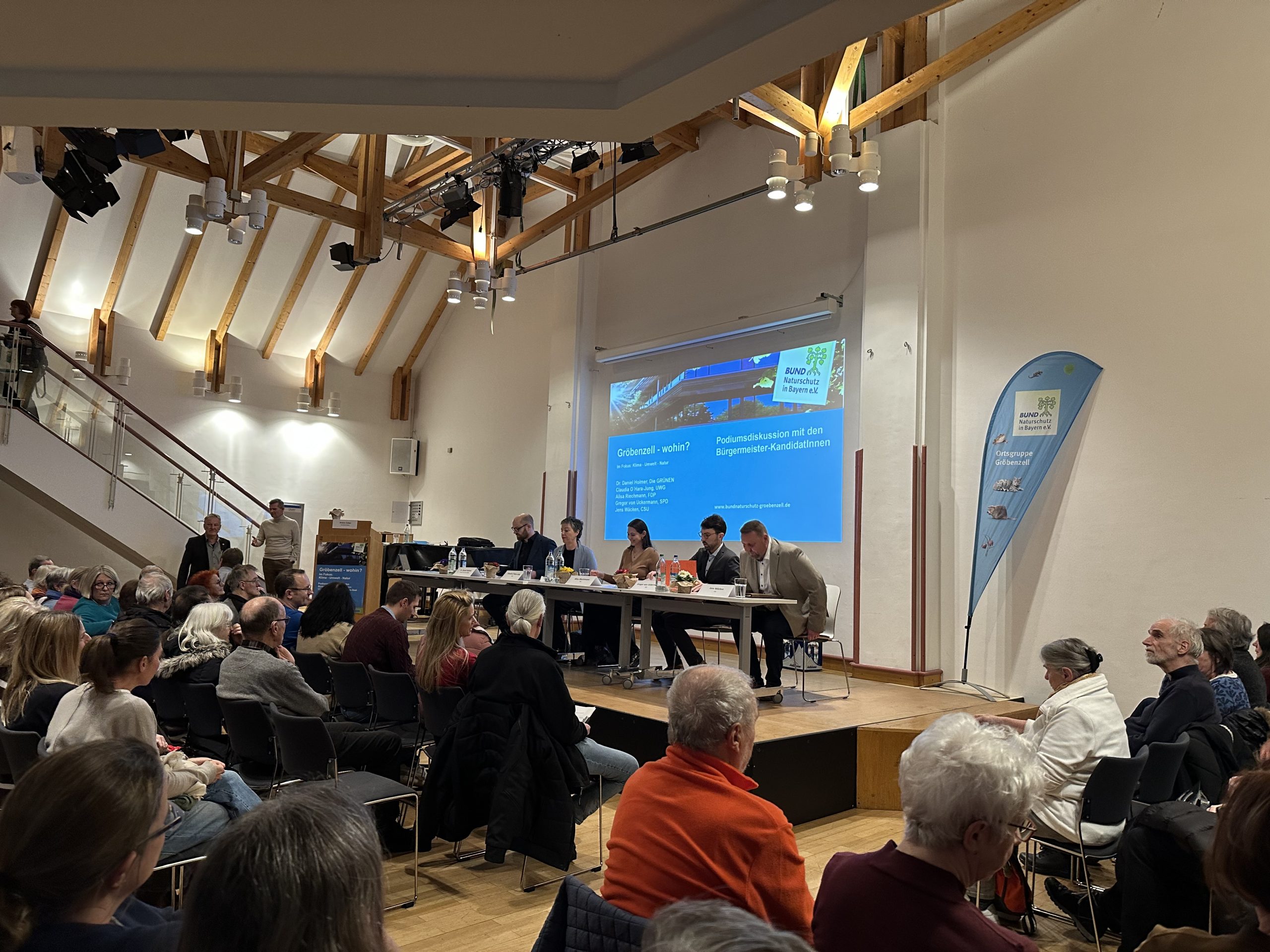 Podiumsdiskussion des BUND Naturschutz