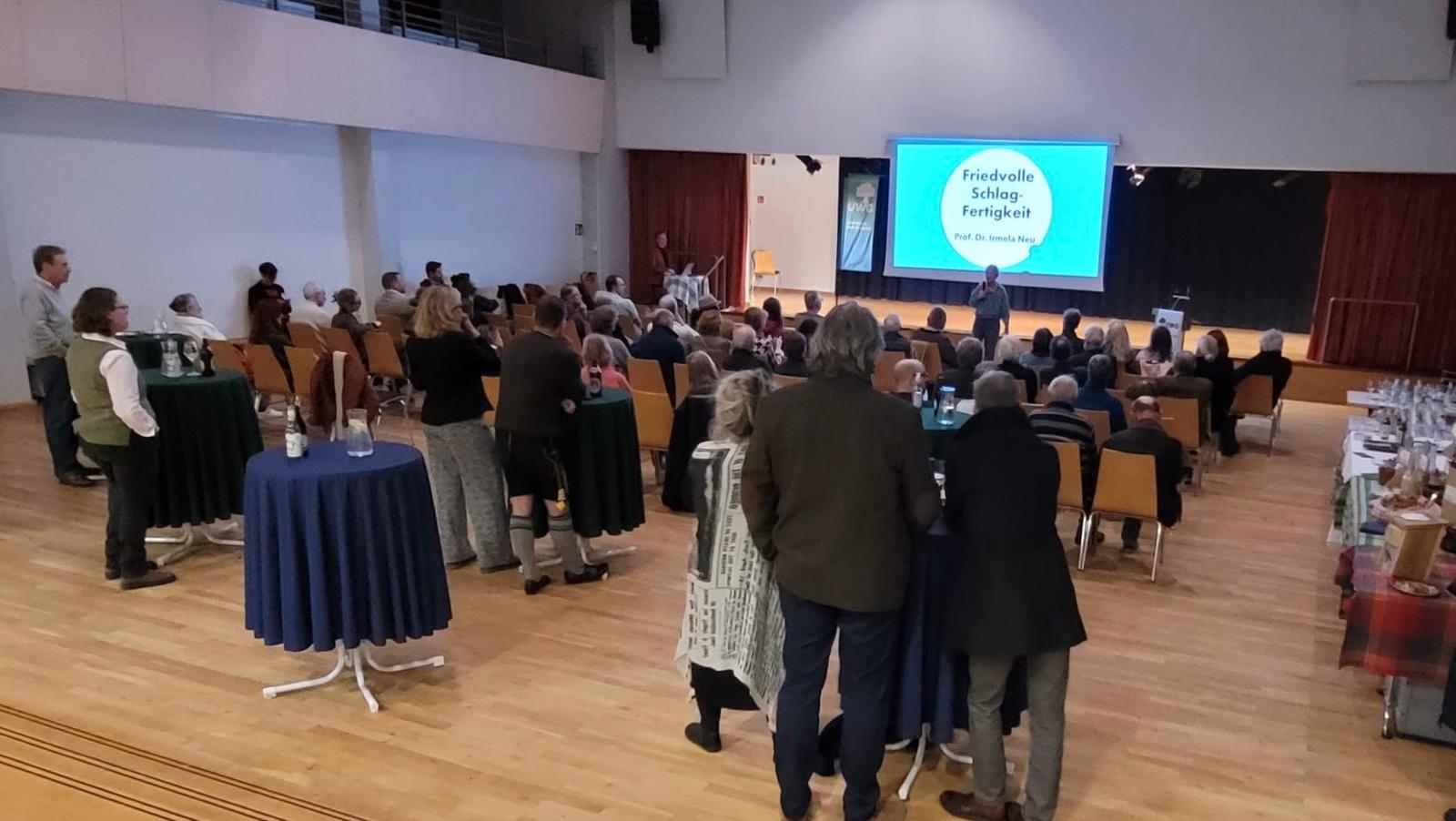 Auf ein friedliches neues Jahr- unser Neujahrsempfang