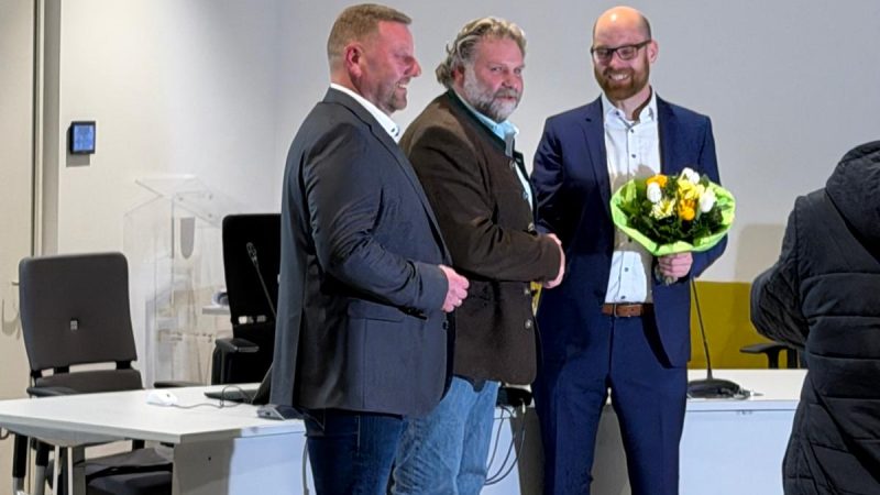 UWG gratuliert unserem neuen Bürgermeister Daniel Holmer